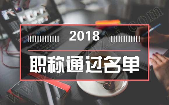 2018石家庄中级职称通过公示